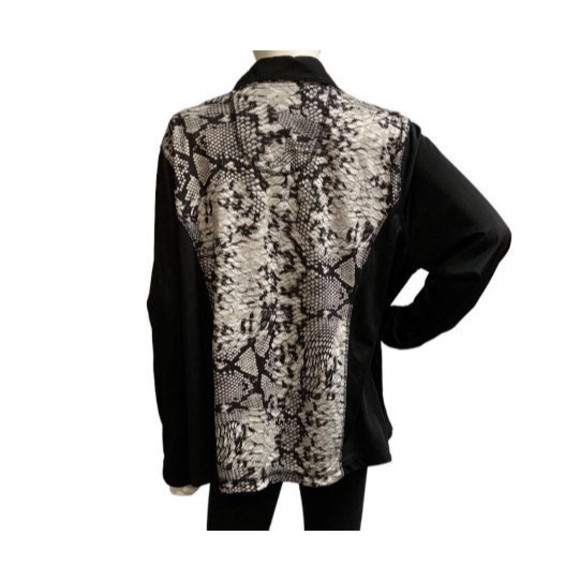 Activology Women’s Snake Print Athletic Jacket Size 1X - Picture 4 of 8